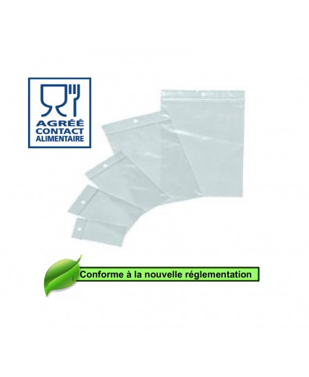 Sachet transparent fermeture zip dès 1.98€ Sachet transparent fermeture zip dès 1.98€