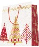 Sac luxe motifs arbres de Noël dès 29.99€ le paquet de 20 sacs