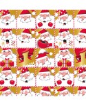 Papier cadeau ROULEAU 0.70x100m couché une face 60gr