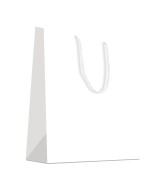 Sac luxe support kraft blanc unis blanc pelliculé brillant dès 29.99€