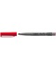 MARQUEUR PERMANENT BIC MARKING POCKET 1445 - Ogive moyenne-Rouge - Boîte 12 marqueurs