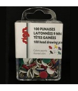 Punaises en laiton ø 11 mm Boîte 100 pièces