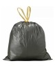 Sac poubelle polyéthylène à liens coulissants 100 litres 820 x 900 + 50 mm carton de 200 sacs