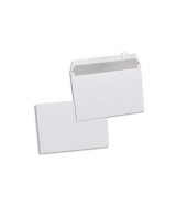 Enveloppes kraft blanc 80 gr auto-adhésives 162x229 mm boîte 500 enveloppes