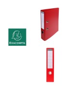 Classeur rouge à levier PVC A4 dos de 70mm