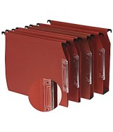 Dossiers suspendus pour armoire avec bande d'indexation grossissante Paquet de 25