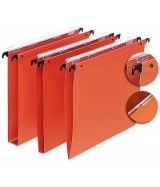 Dossiers suspendus pour tiroirs niceday Kraft Orange - Paquet de 25