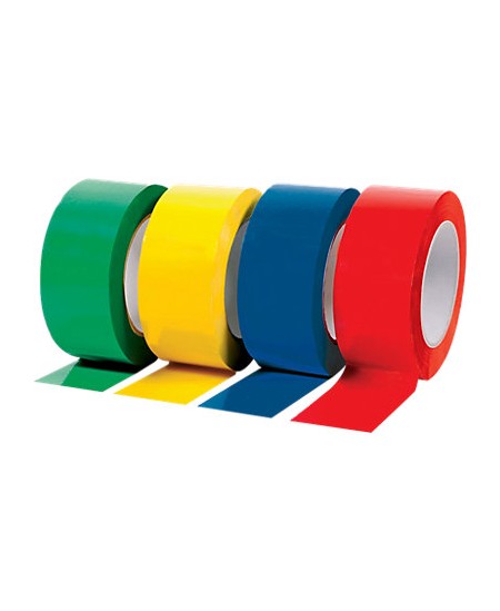 Film PVC adhésif 2cm x 50M COULEUR pour signalisation, 25 couleurs au choix