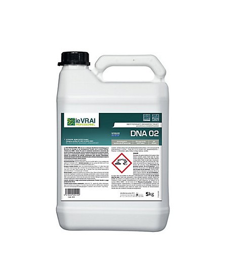 Désinfectant, nettoyant alimentaire DNA02