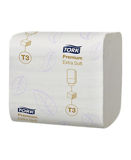 Papier toilette feuille à feuille extra-doux Tork®